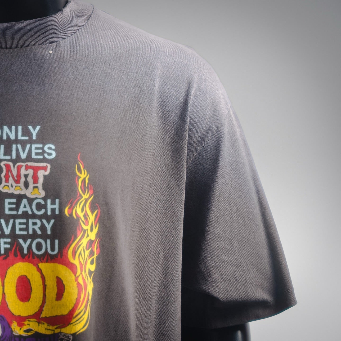 Saint 25ss printed t-shirt