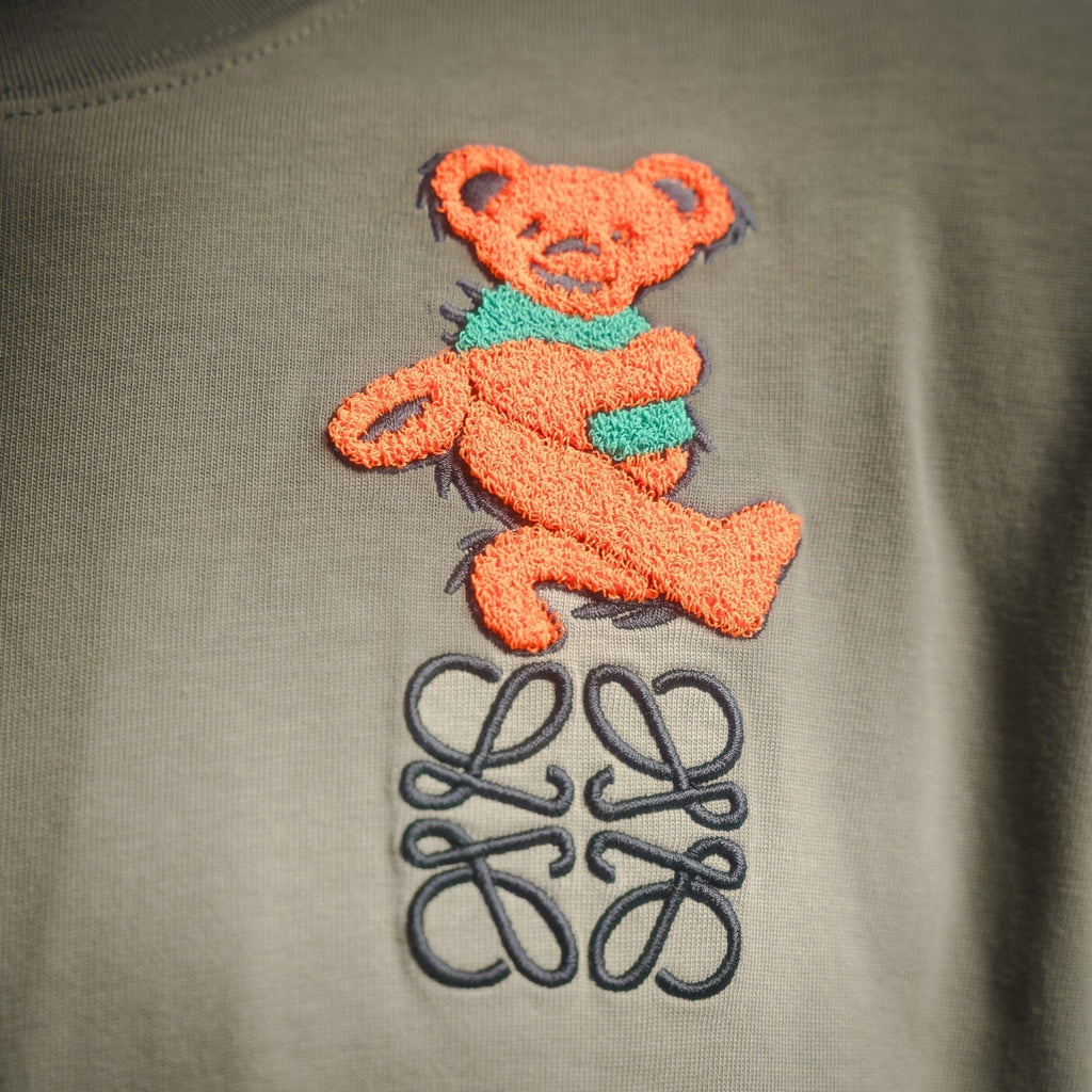 Loe 25ss embroidered t-shirt