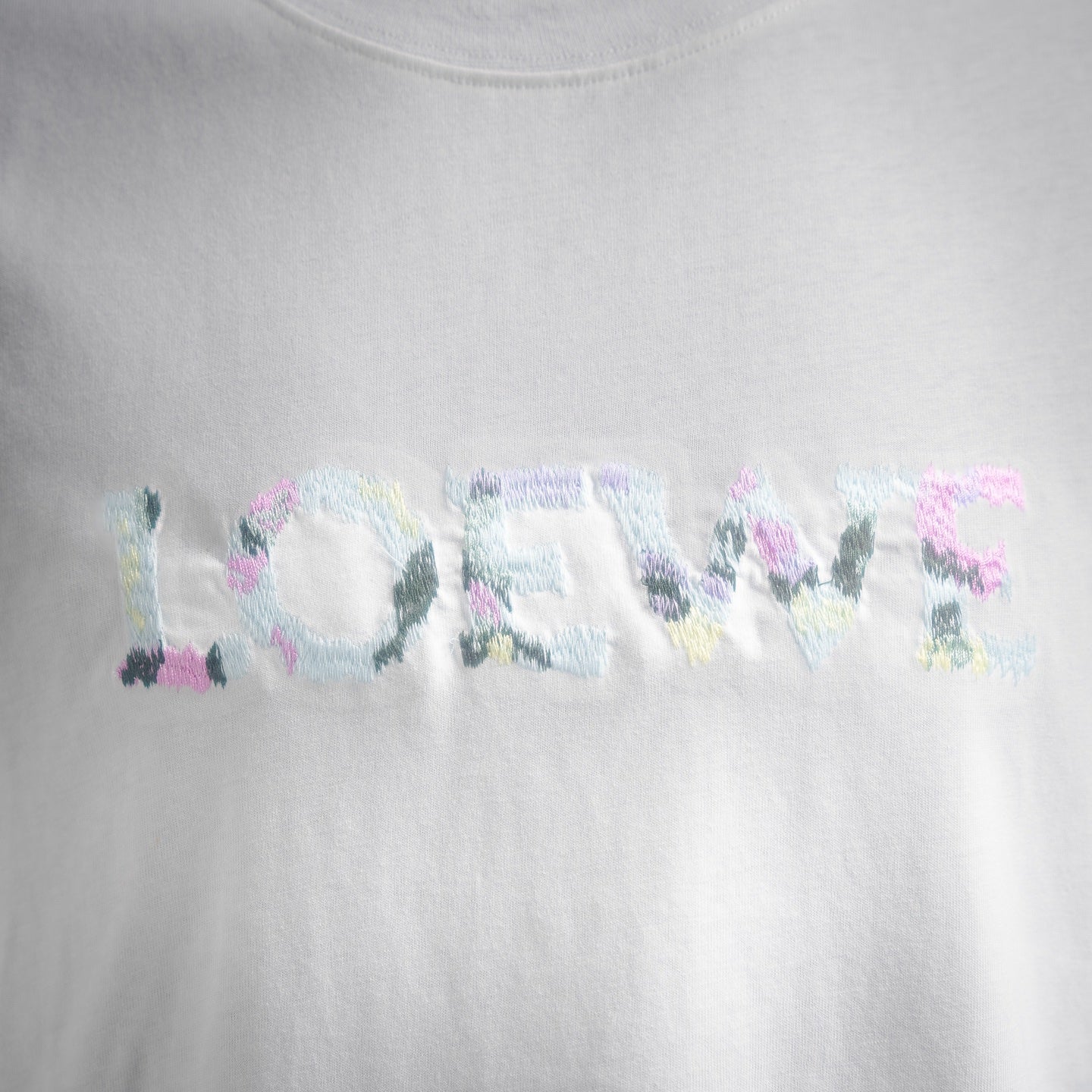 Loe 25ss embroidered t-shirt