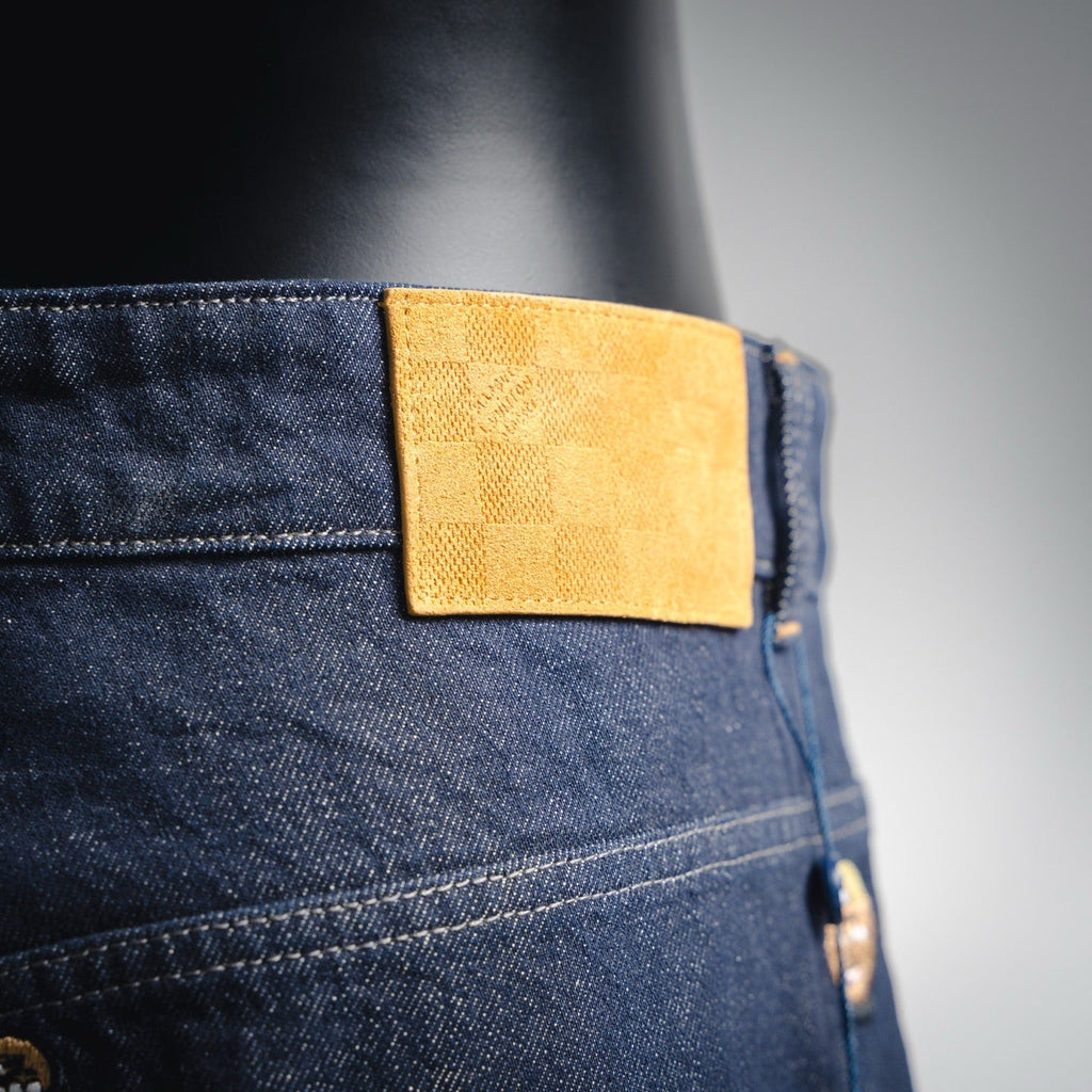 Louis 25fw embroidered jeans