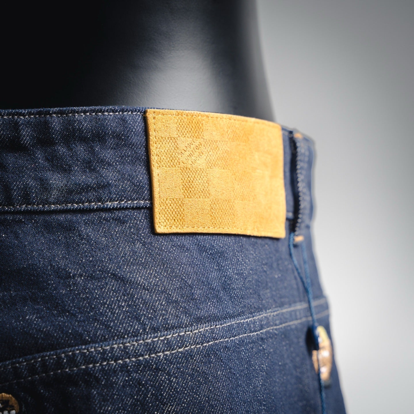 Louis 25fw embroidered jeans