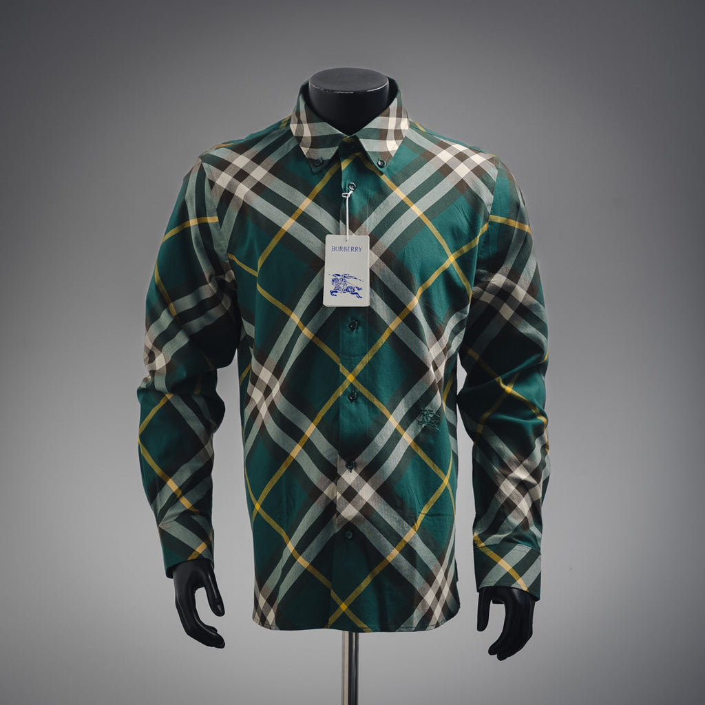 Bur 25fw embroidered shirt