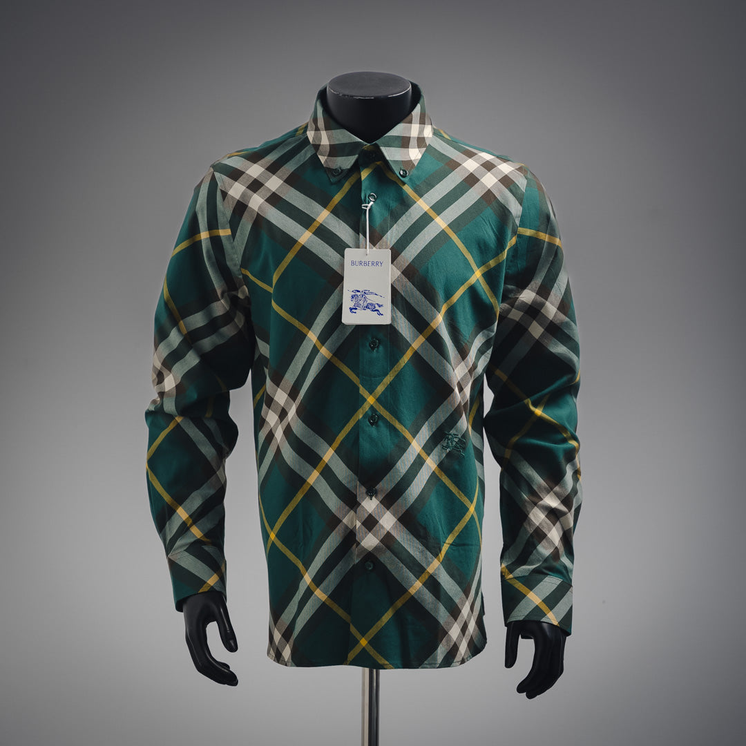 Bur 25fw embroidered shirt