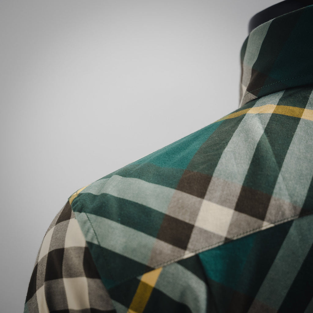 Bur 25fw embroidered shirt