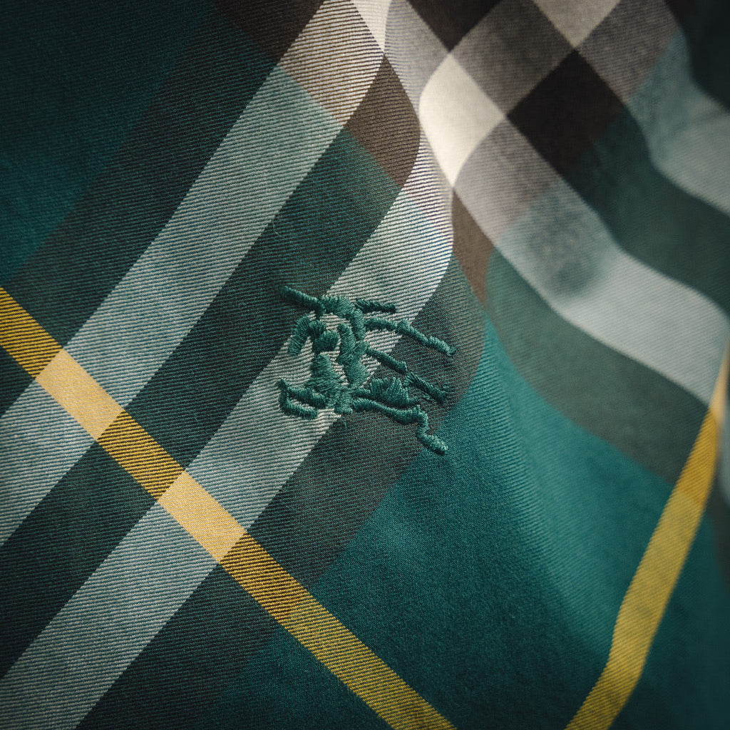 Bur 25fw embroidered shirt