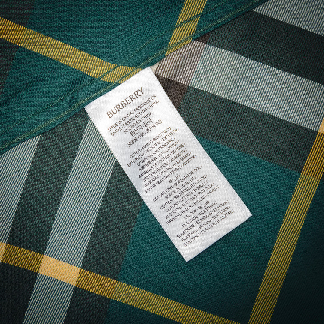 Bur 25fw embroidered shirt