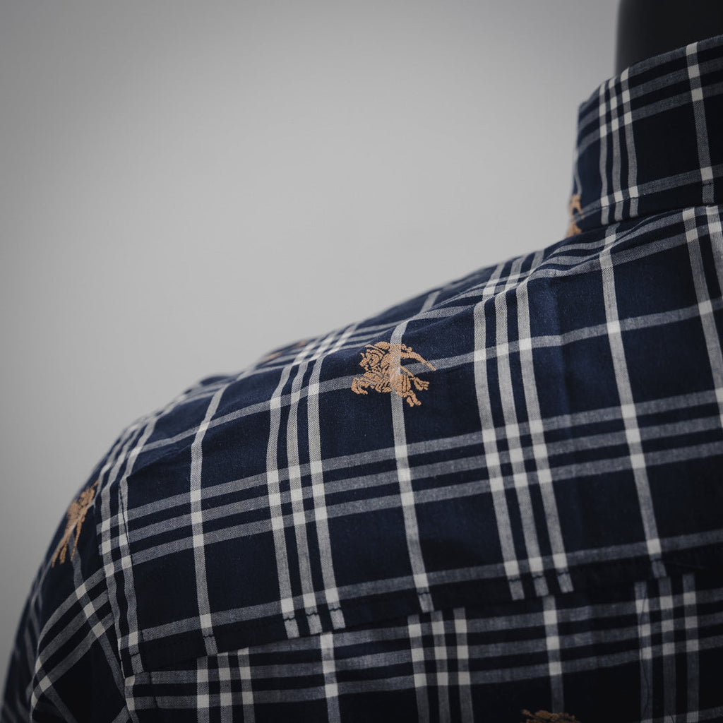 Burb 25ss embroidered shirt