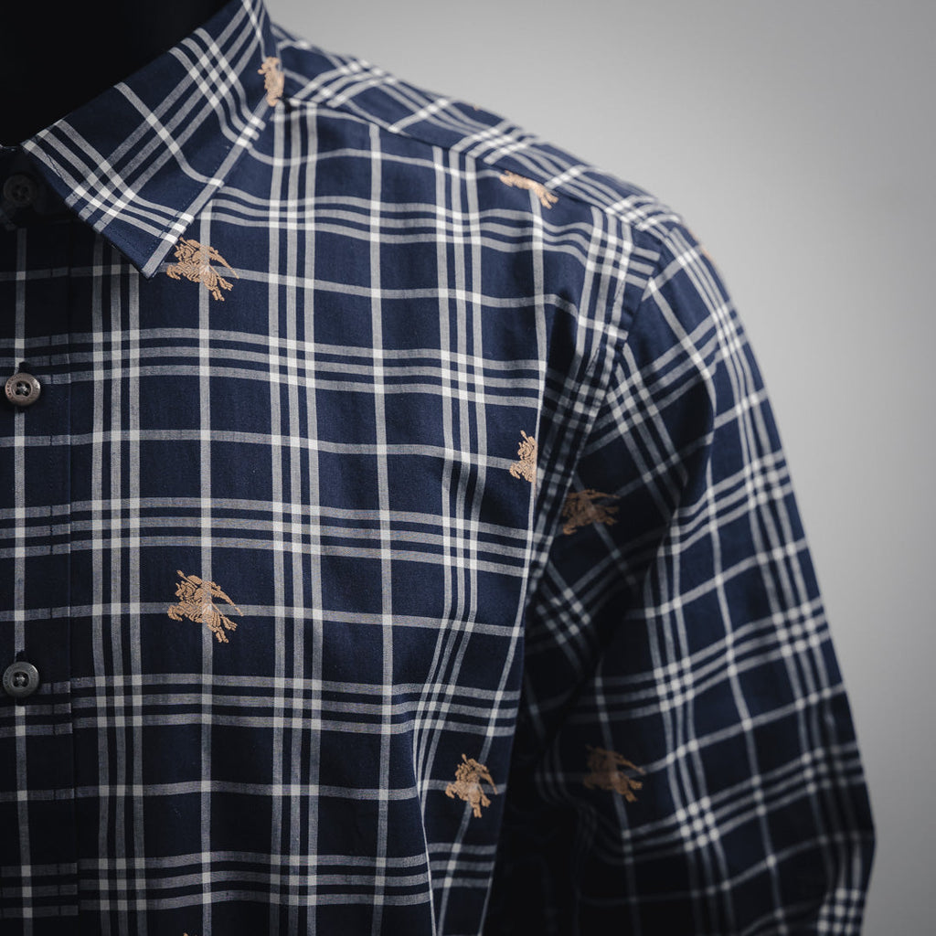 Burb 25ss embroidered shirt
