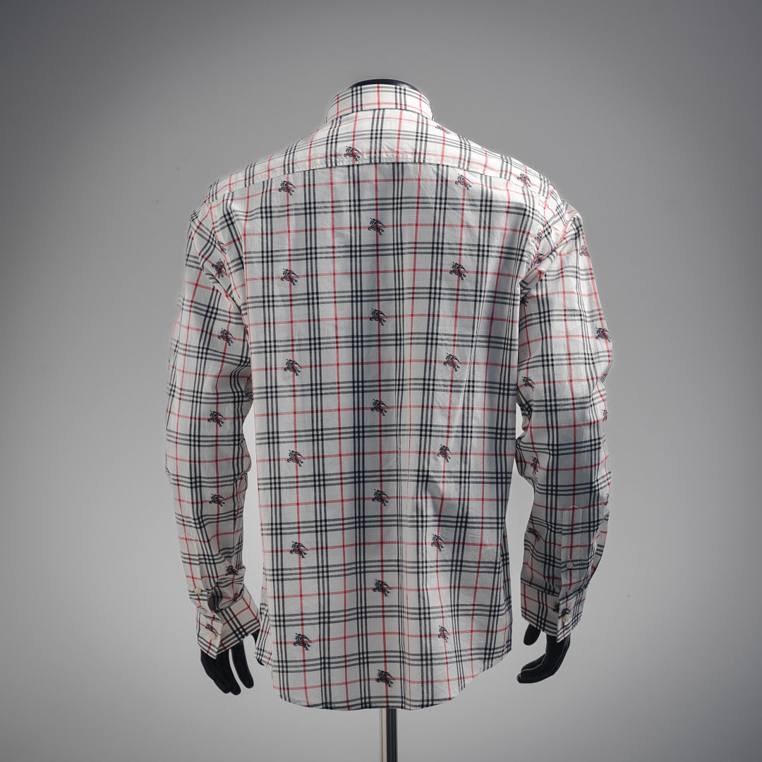 Burb 25ss embroidered shirt