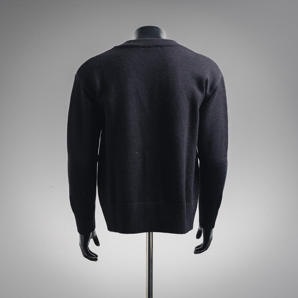 Ami 25fw embroidered cardigan