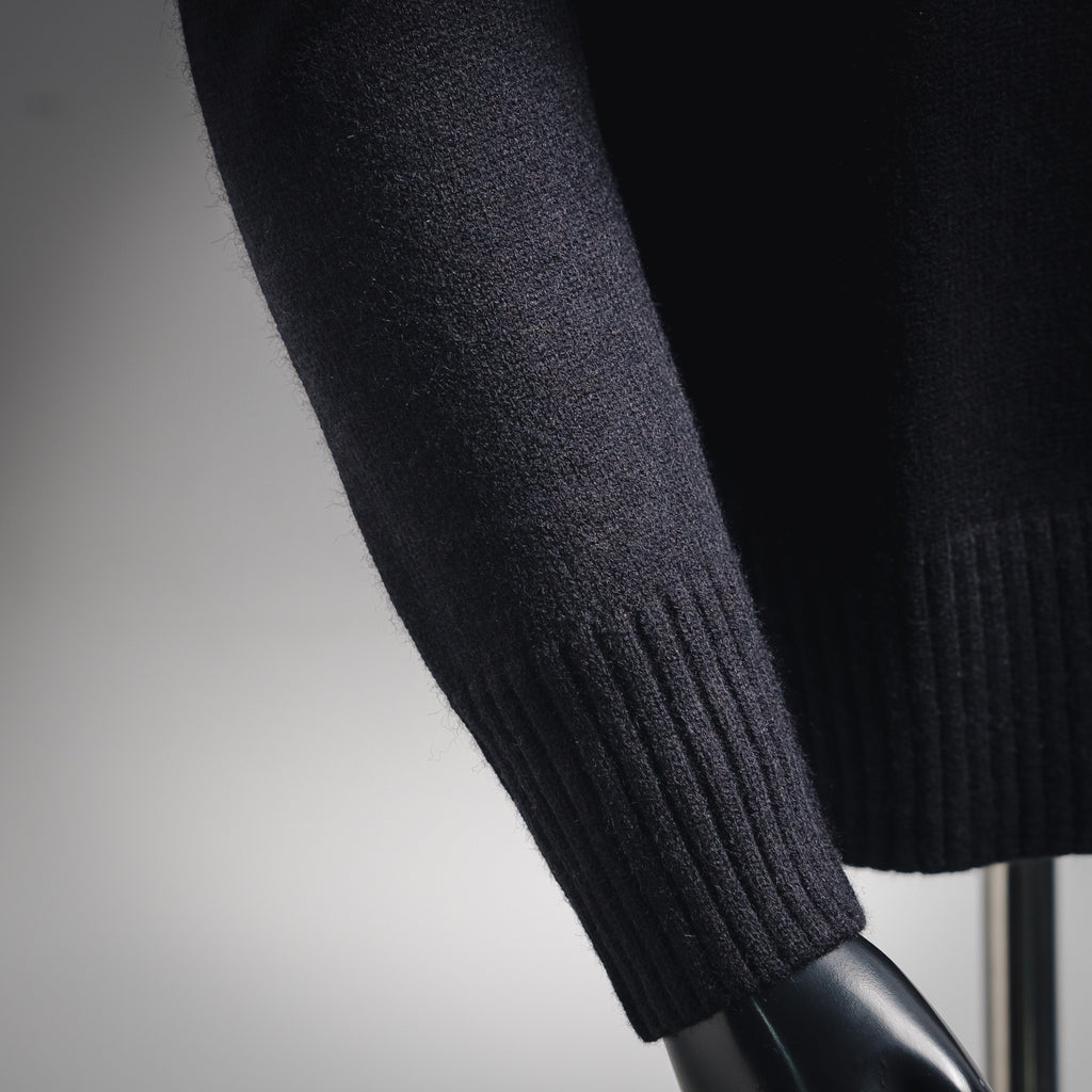 Ami 25fw embroidered cardigan