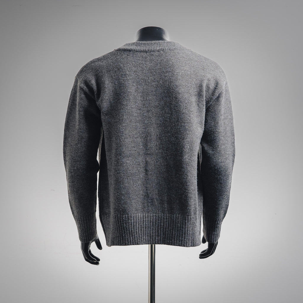 Ami 25fw embroidered cardigan