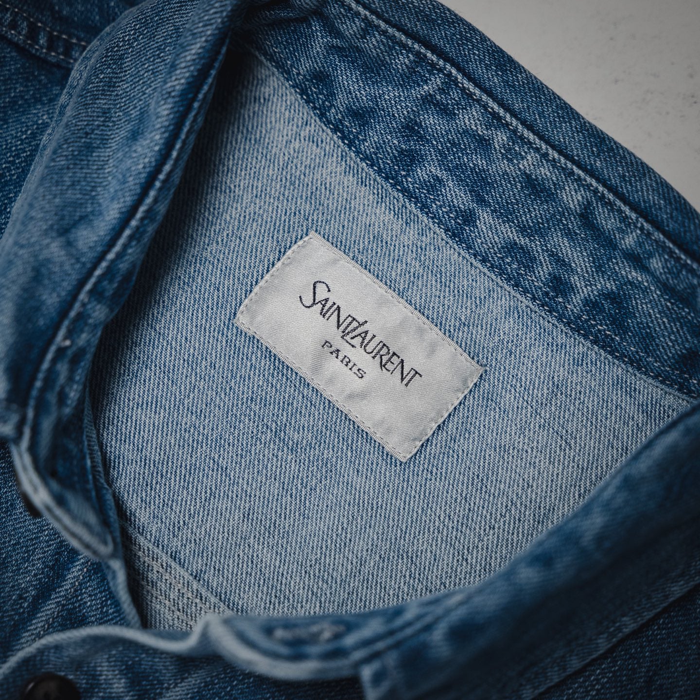 Saint 25fw denin jacket