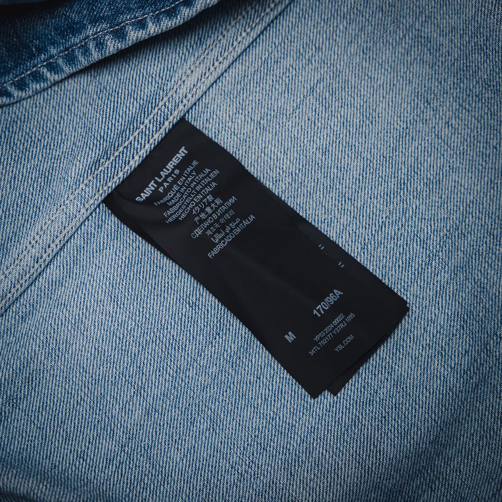 Saint 25fw denin jacket