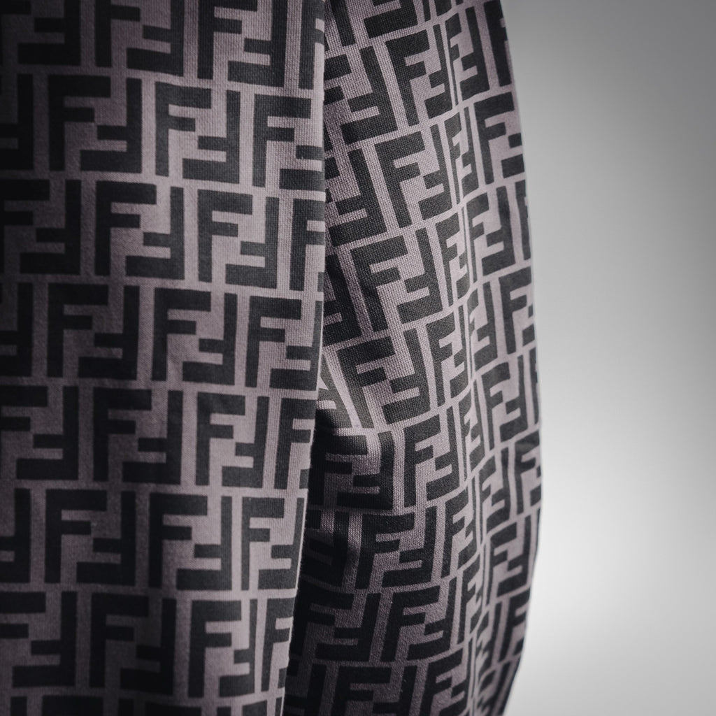 Fend 25fw printed hoodie