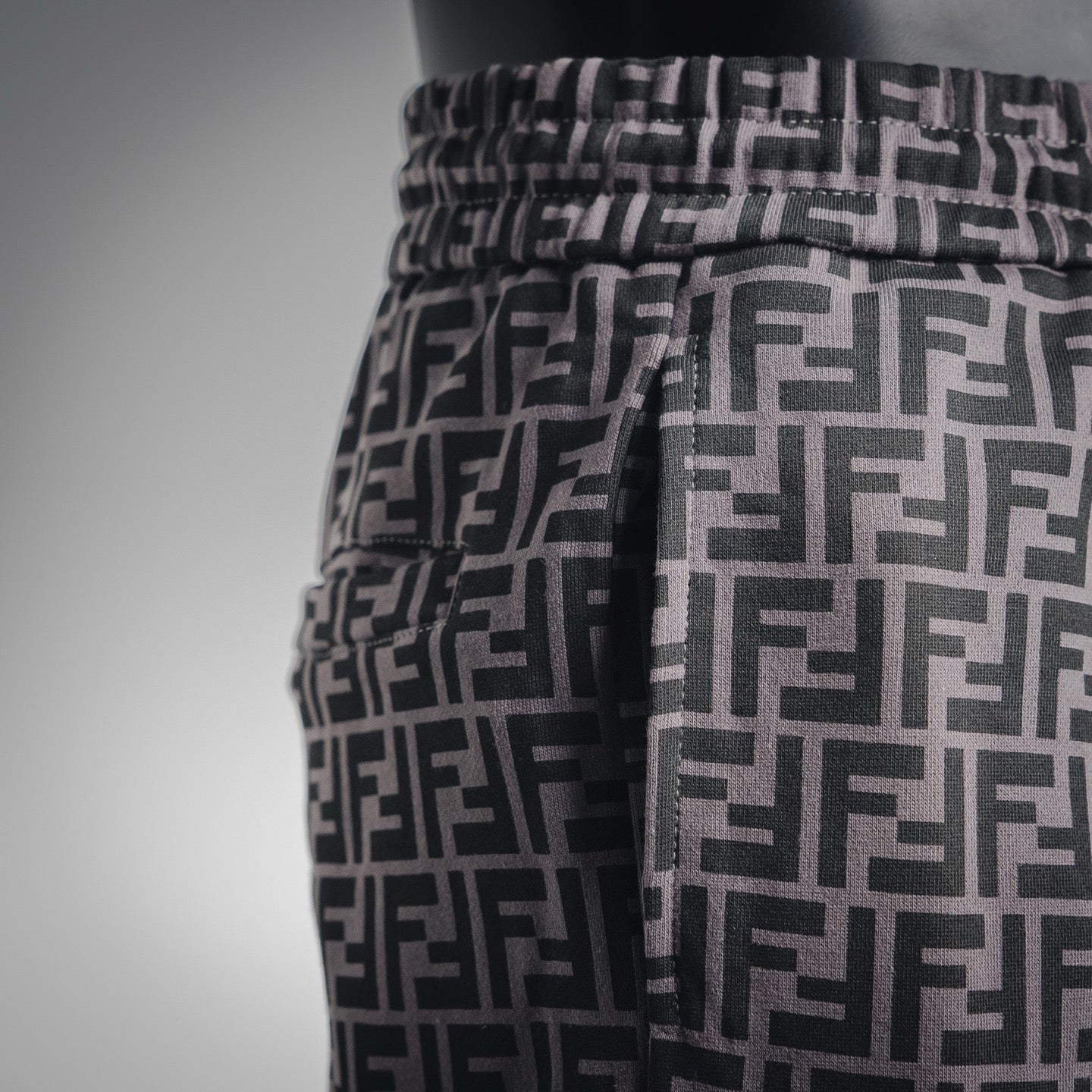 Fend 25fw printed pants