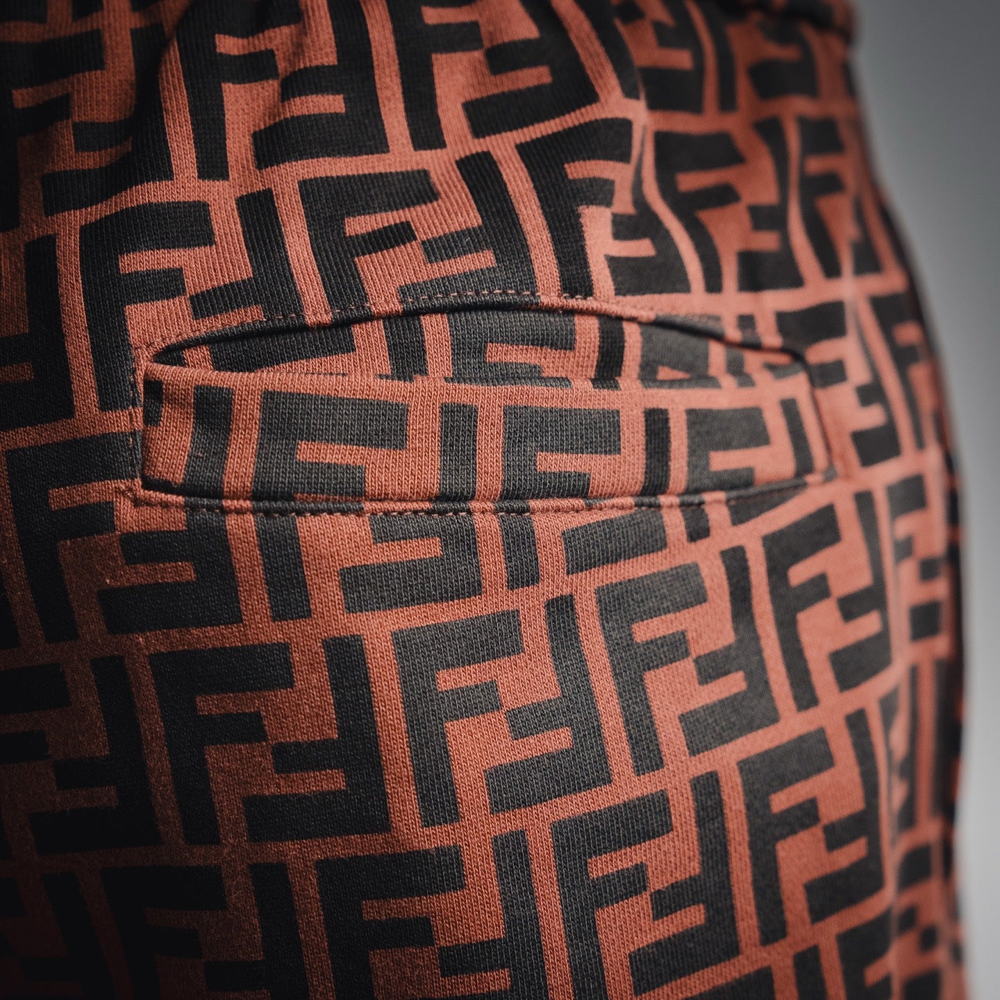 Fend 25fw printed pants