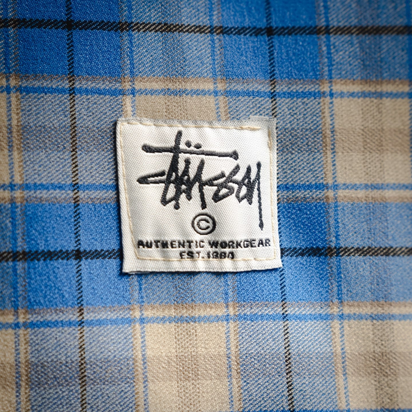 Stussy 25fw plaid jacket