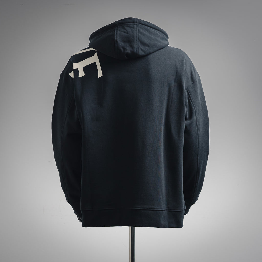 Loe 25fw printed hoodie