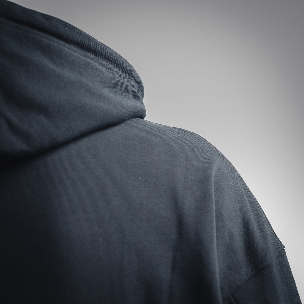 Loe 25fw printed hoodie