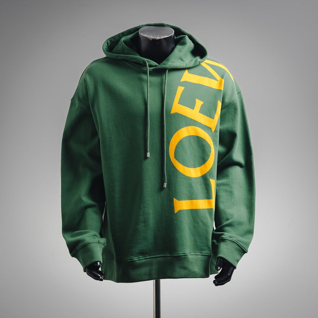 Loe 25fw printed hoodie