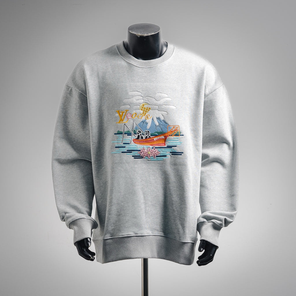 Louis 25fw embroidered shirt