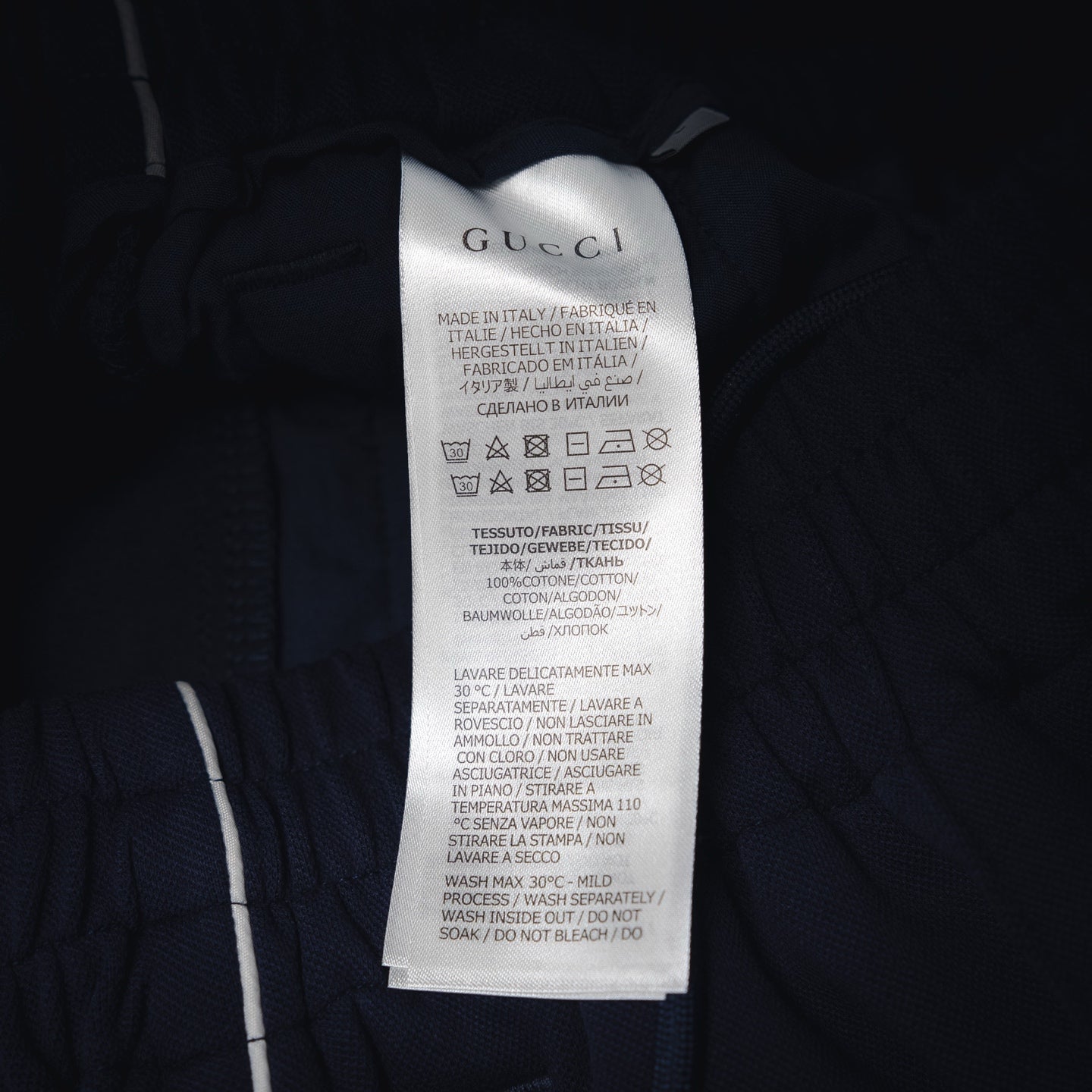 Guc 25fw leisure pants