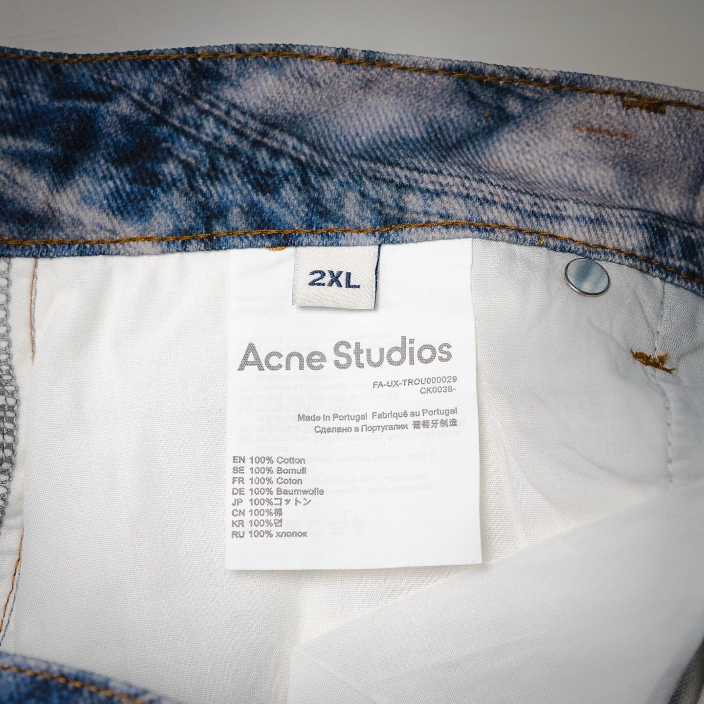 Acne 25fw all-match jeans
