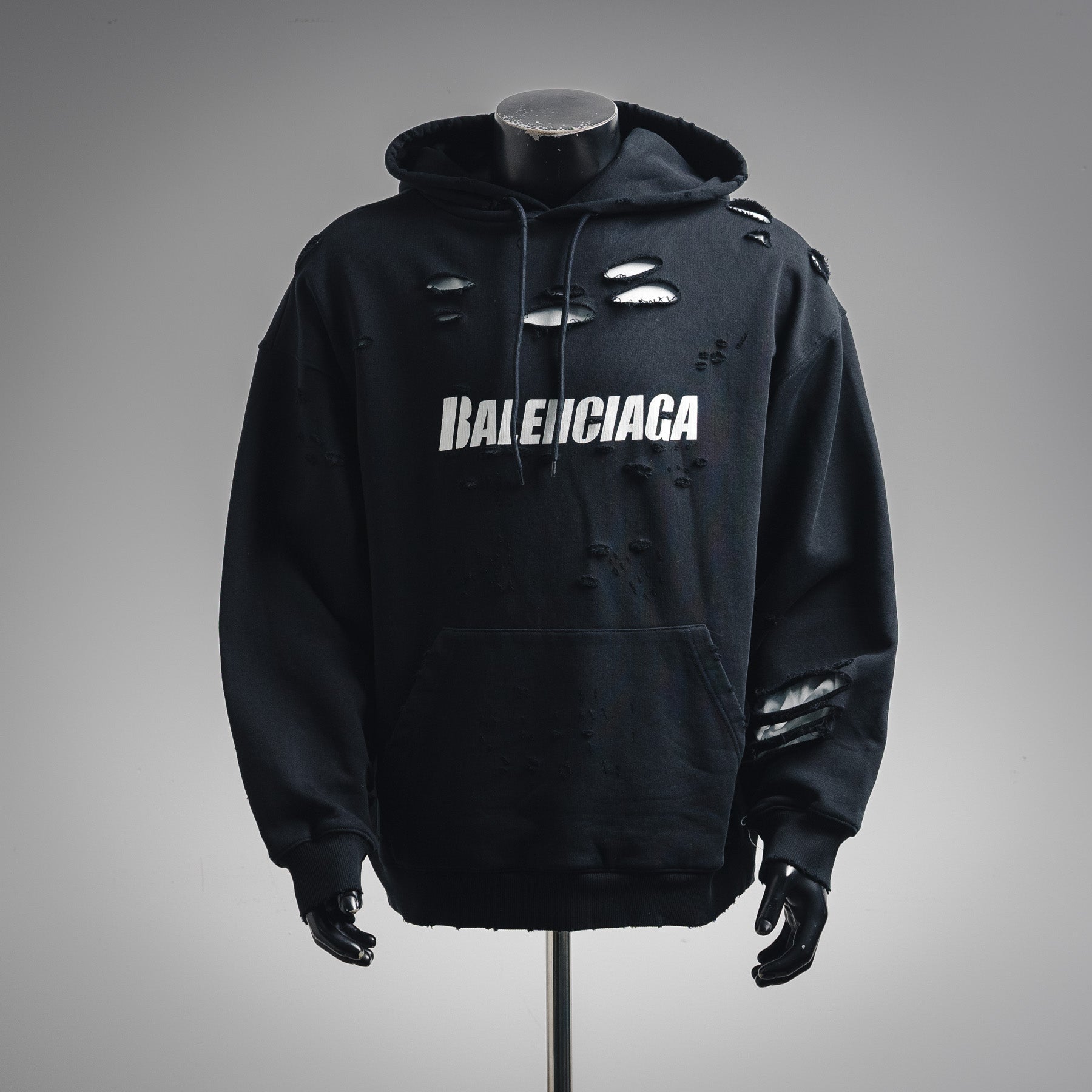 Balen 25fw printed hoodie