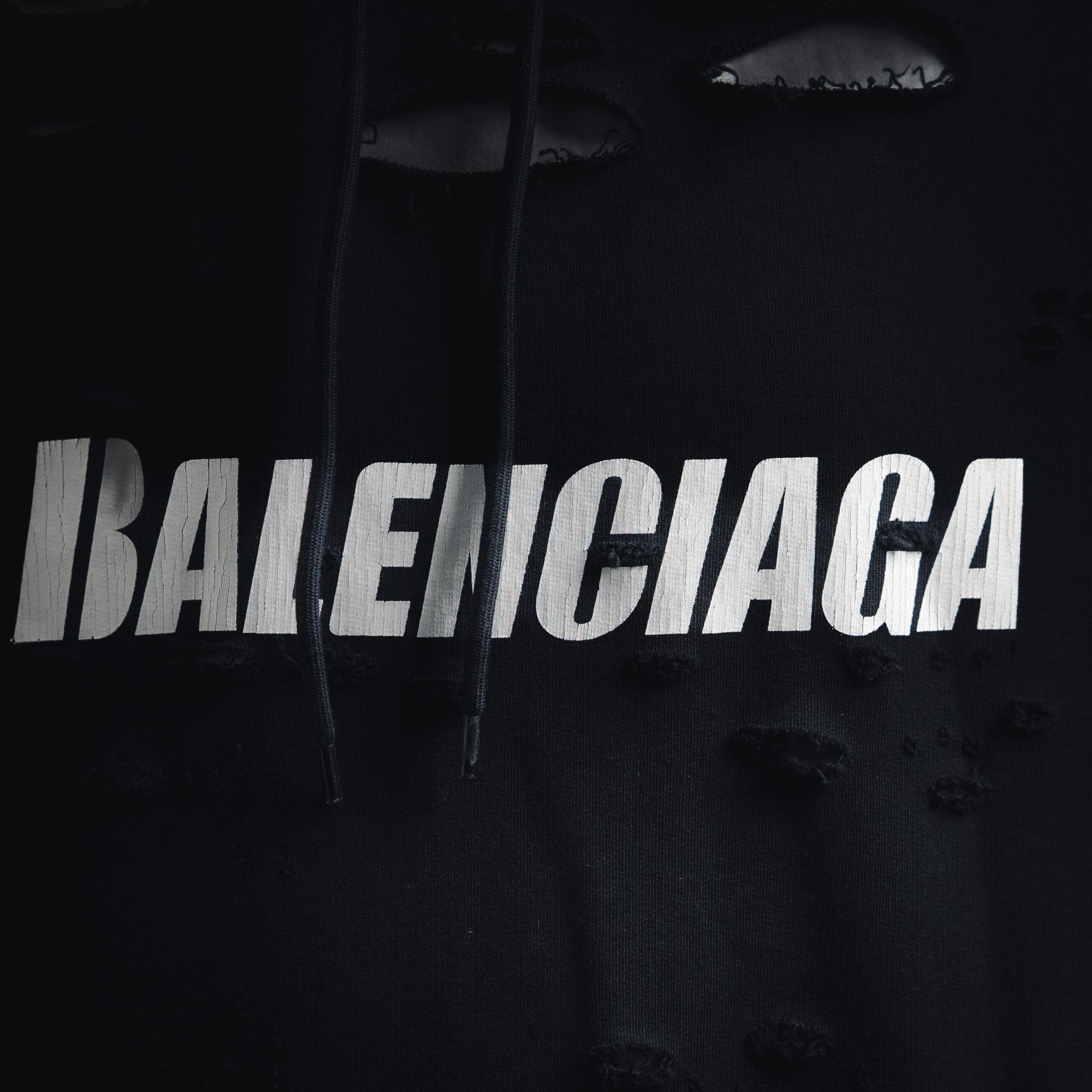 Balen 25fw printed hoodie