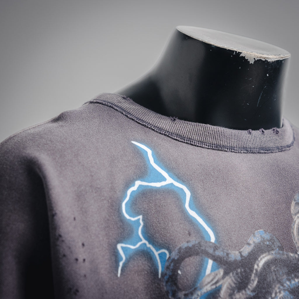 Saint 25fw printed shirt