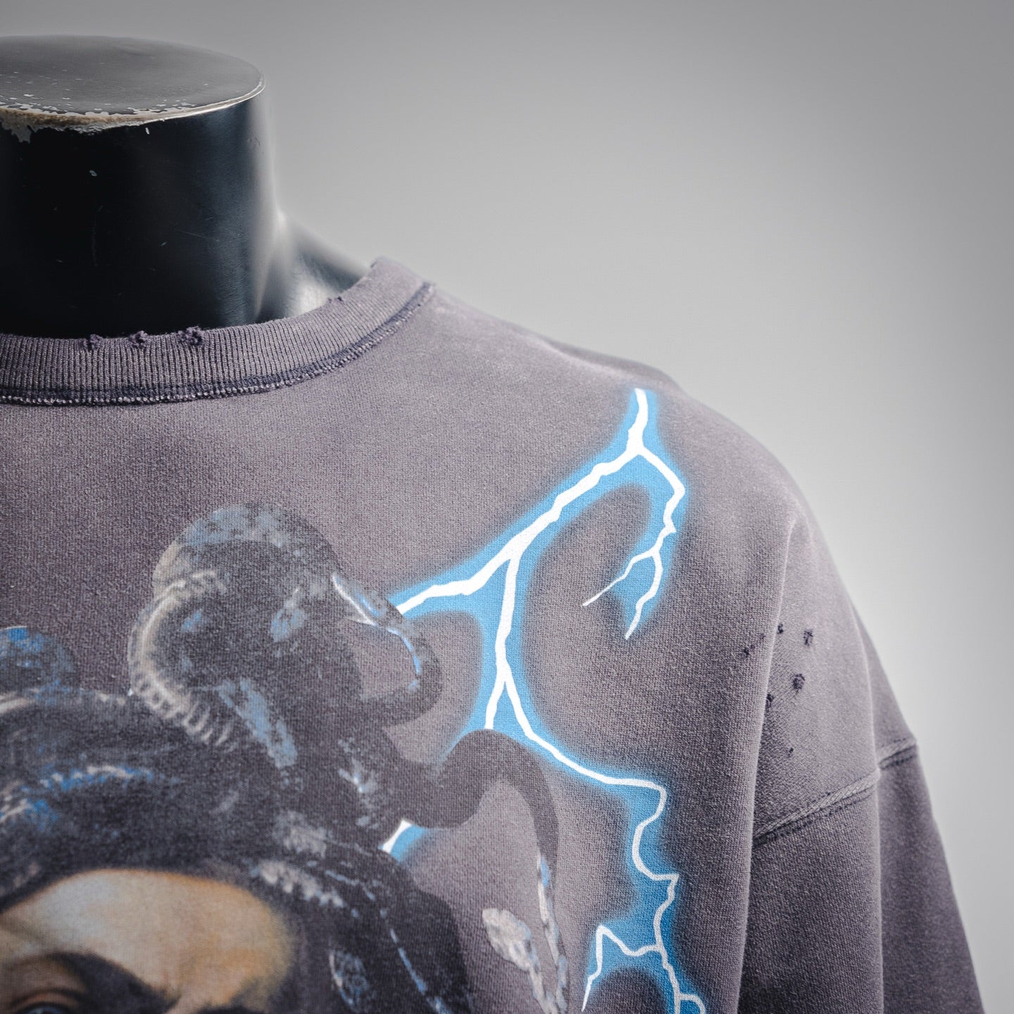 Saint 25fw printed shirt