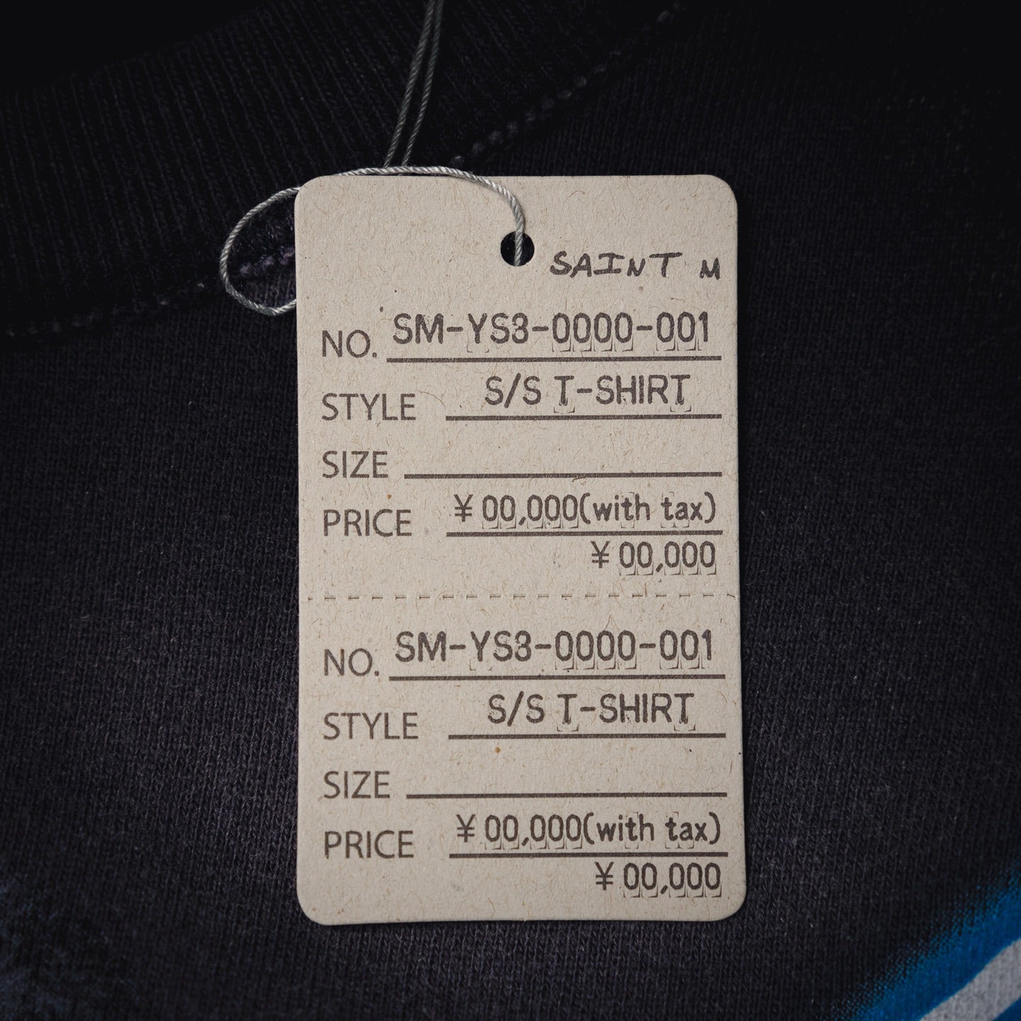 Saint 25fw printed shirt