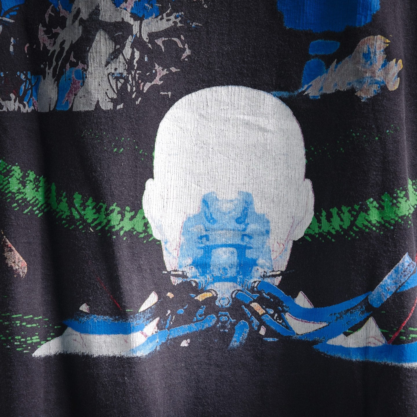 Saint 25fw printed shirt