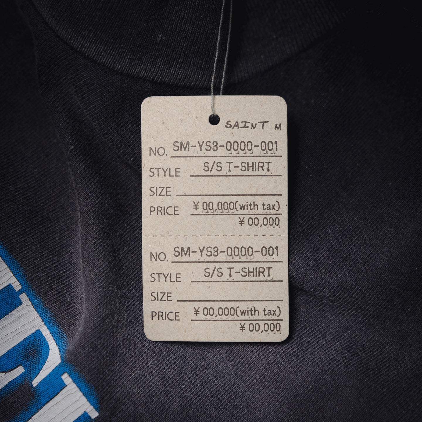 Saint 25fw printed shirt