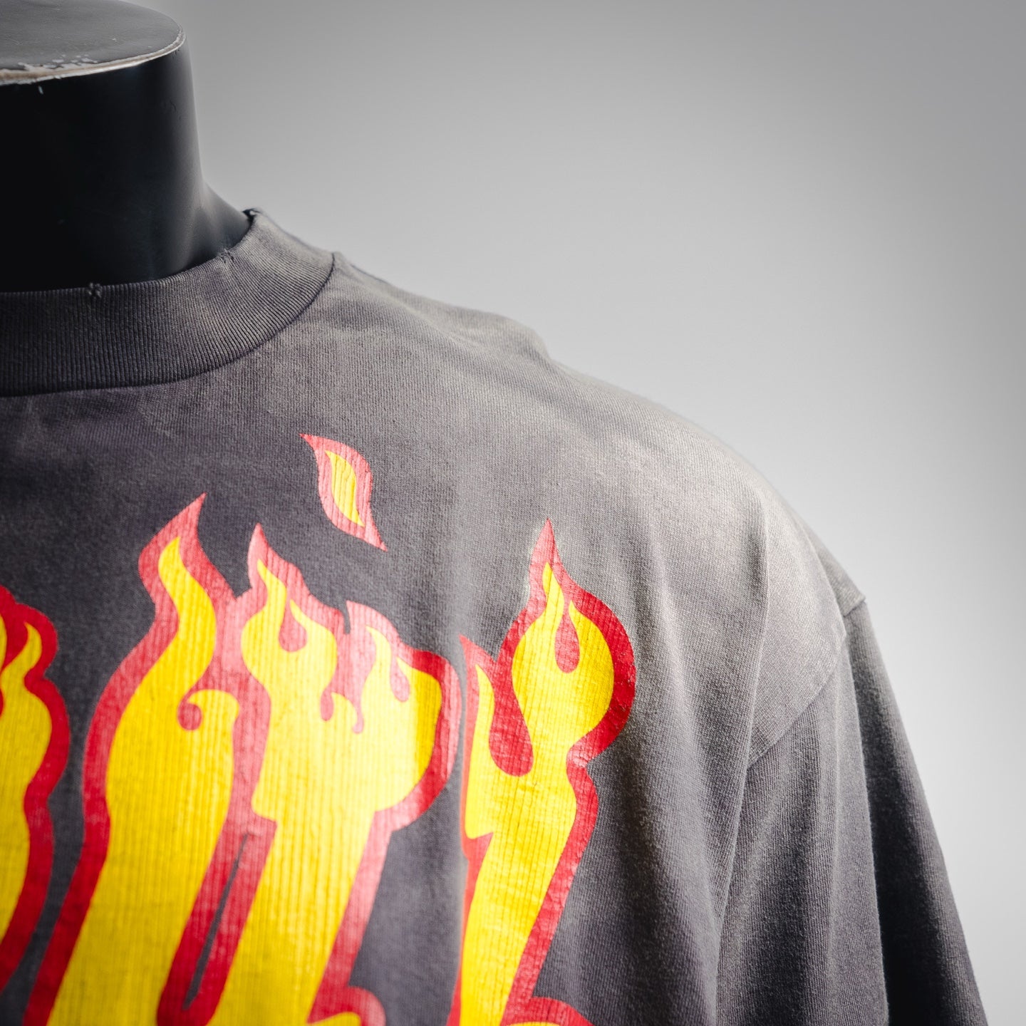 Saint 25fw printed shirt