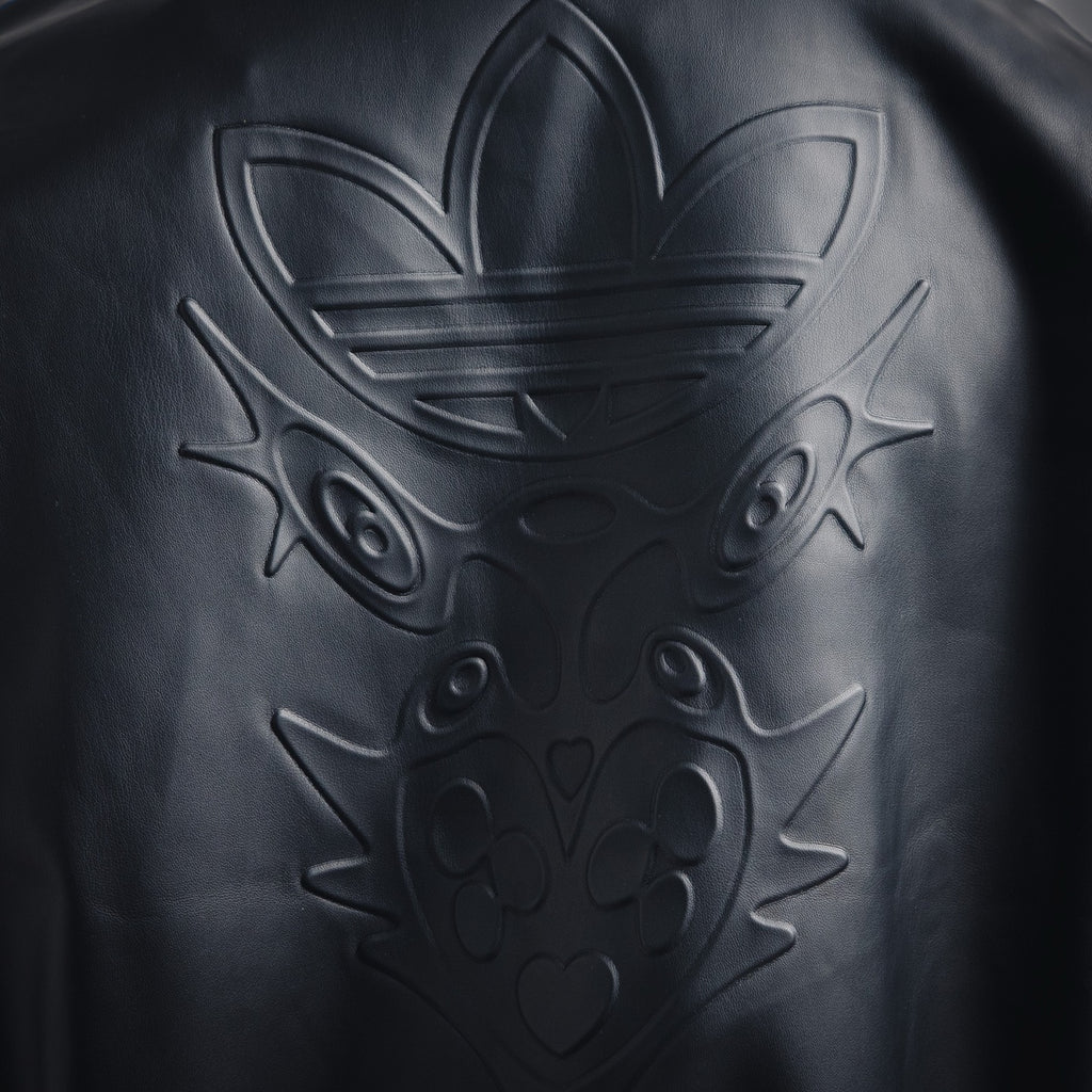 Adi 25fw leather jacket