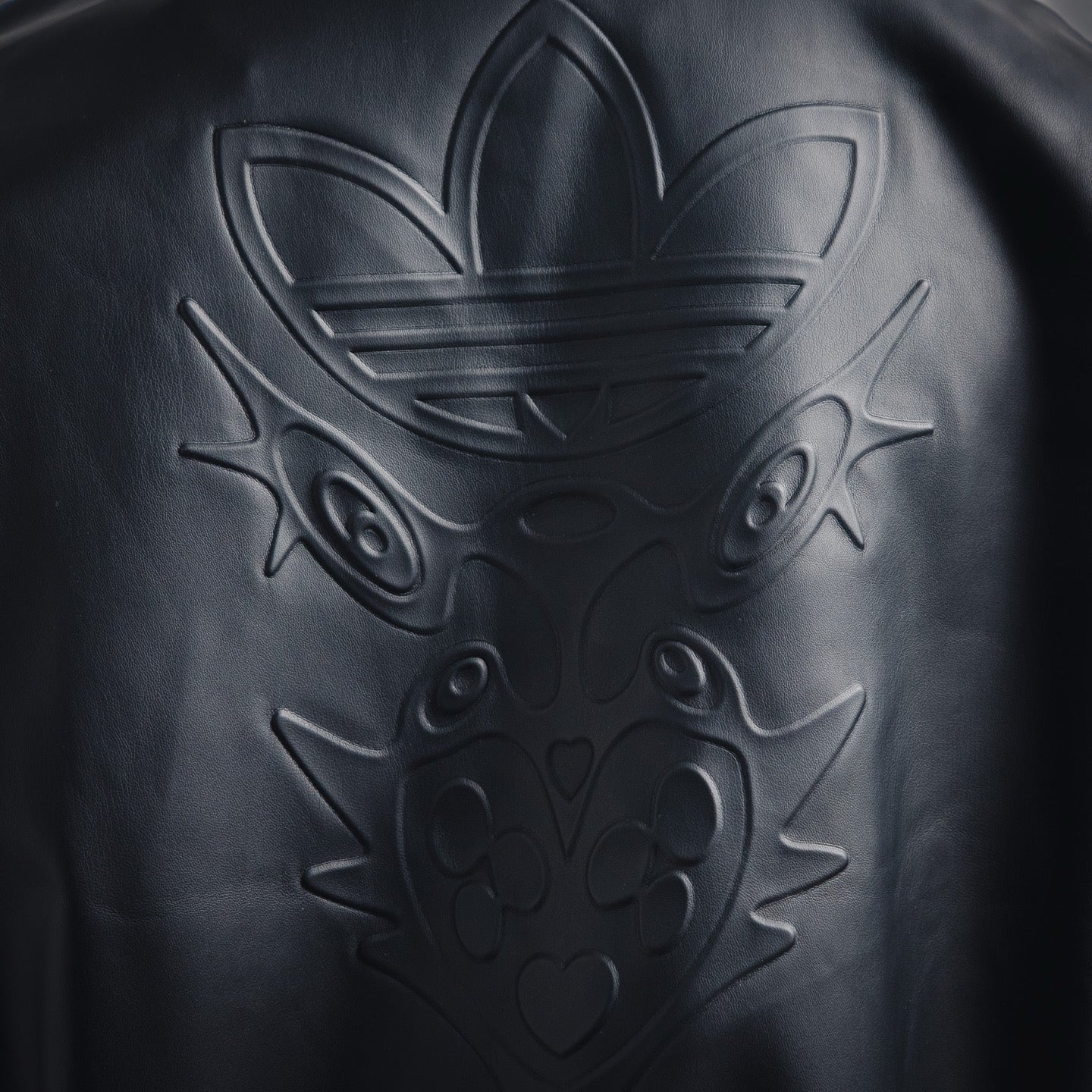 Adi 25fw leather jacket