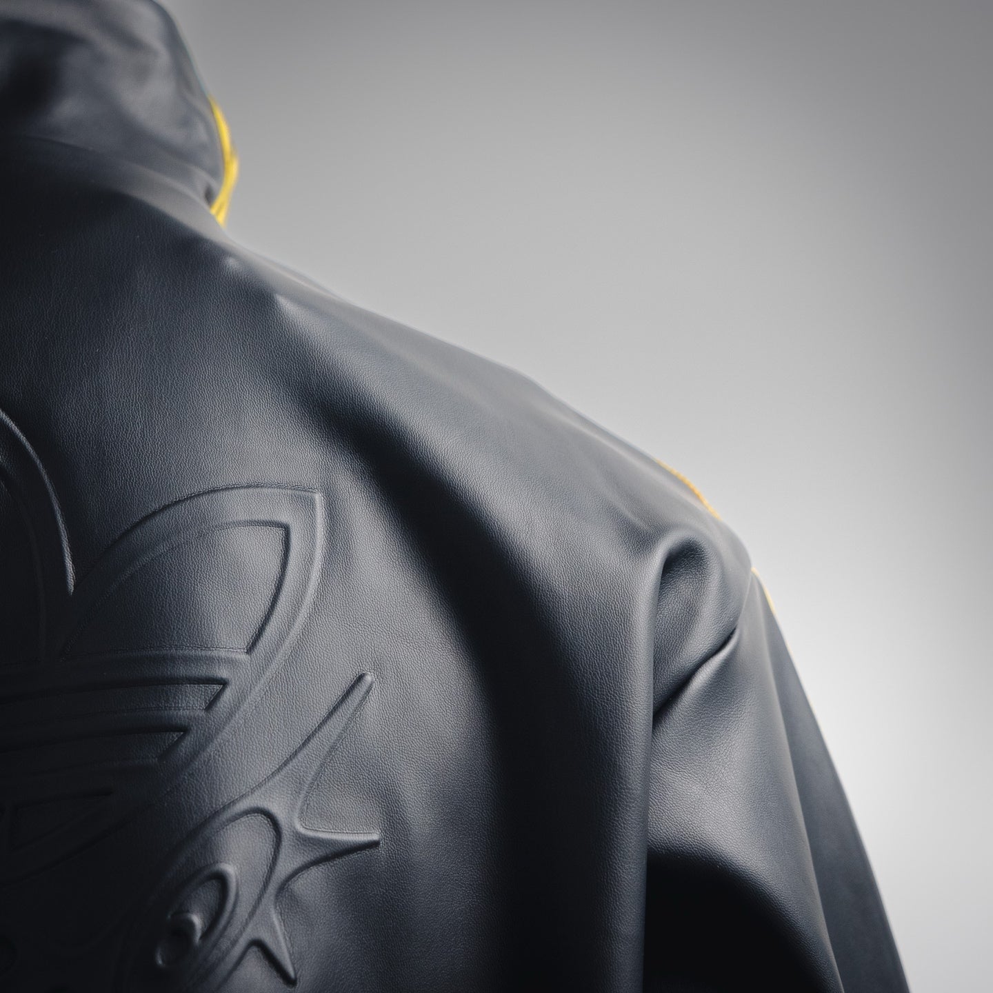 Adi 25fw leather jacket