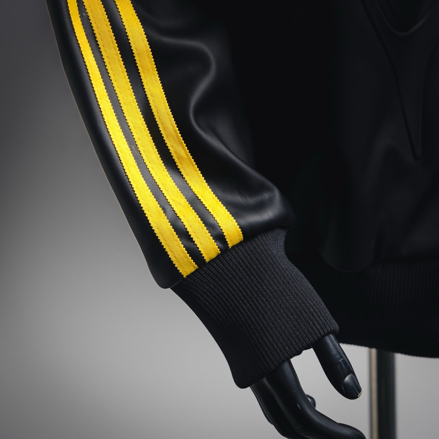 Adi 25fw leather jacket