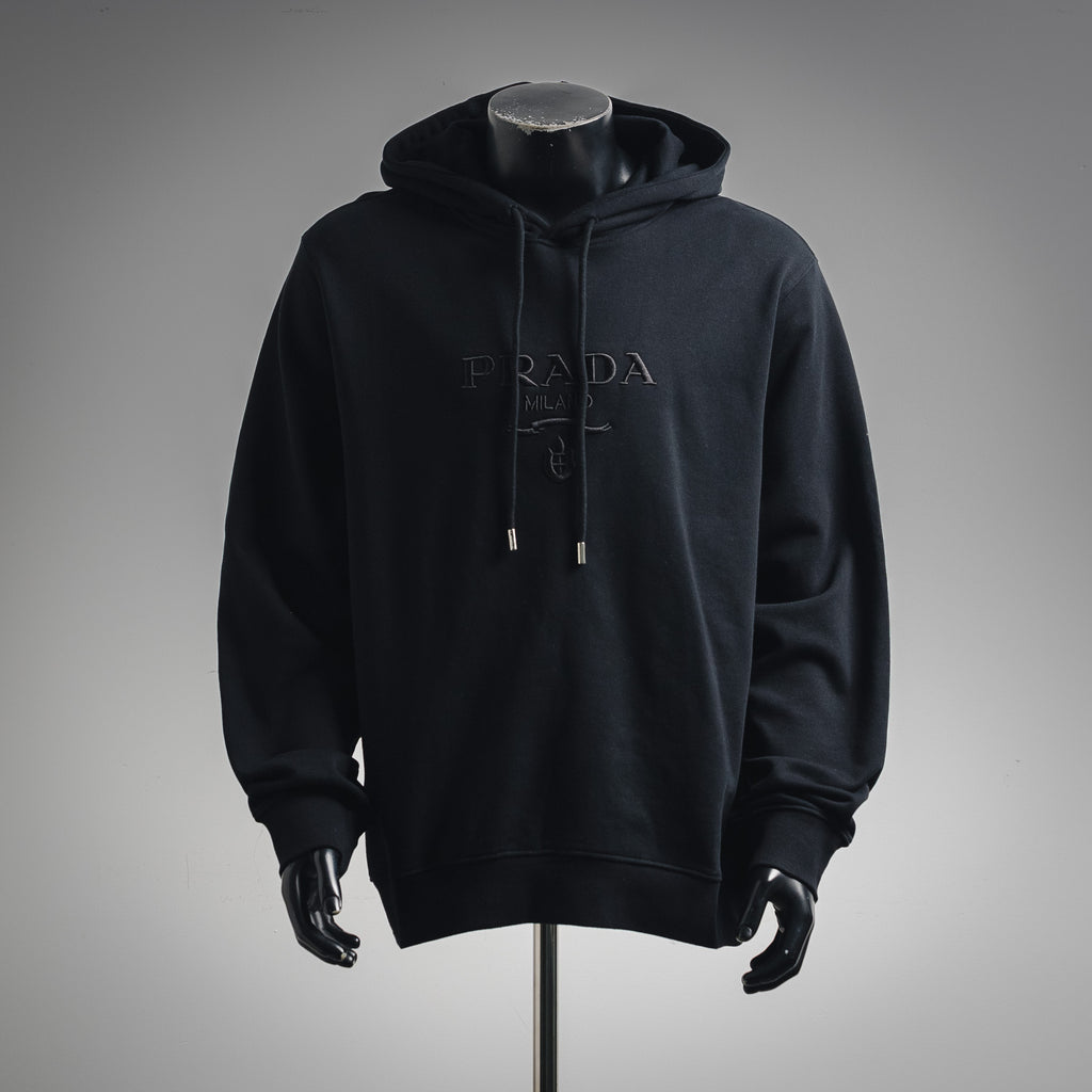 Pra 25fw embroidered hoodie
