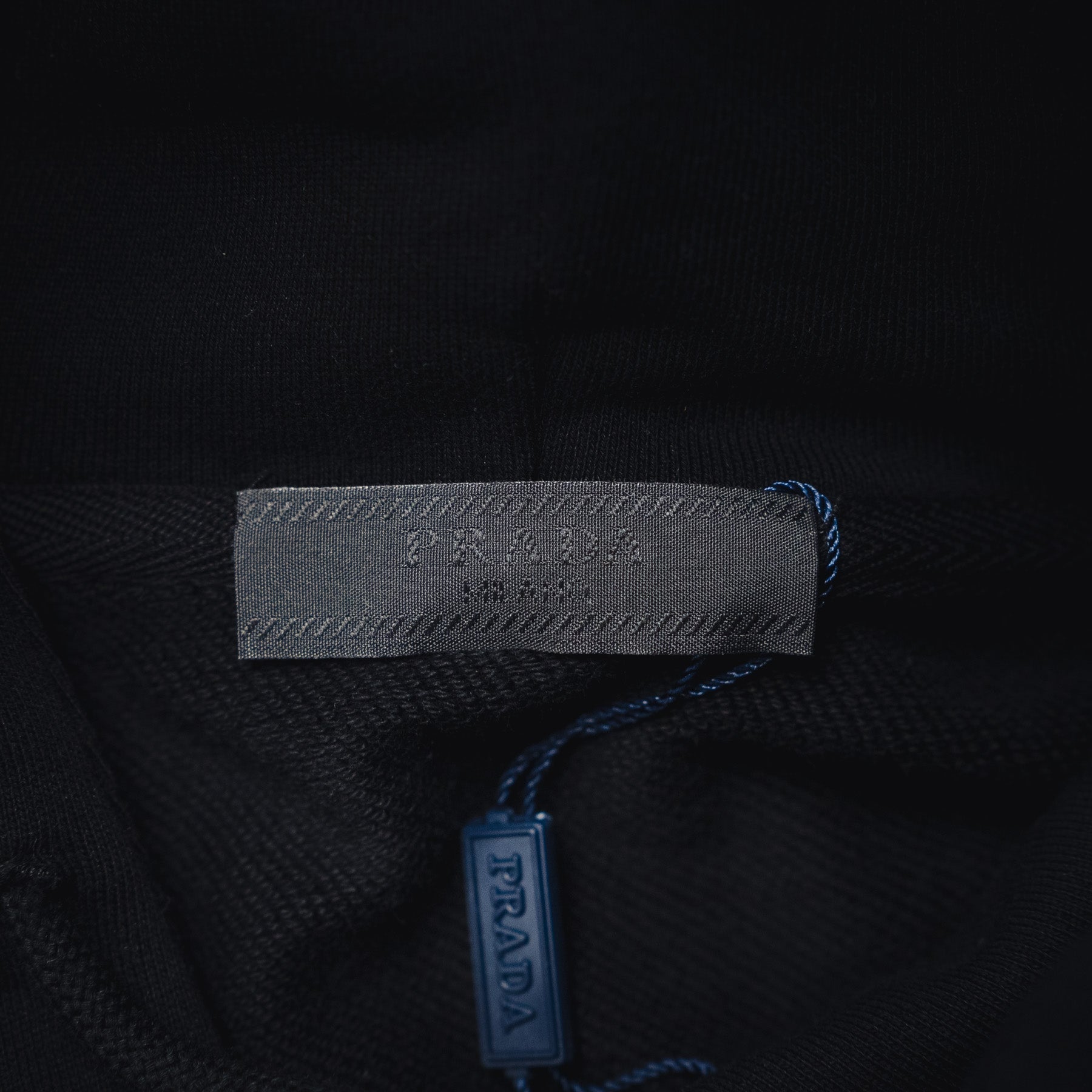 Pra 25fw embroidered hoodie