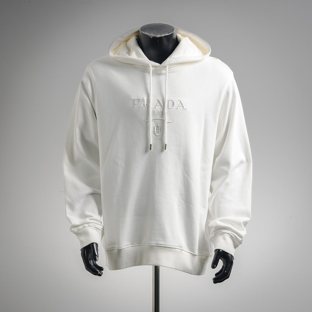 Pra 25fw embroidered hoodie