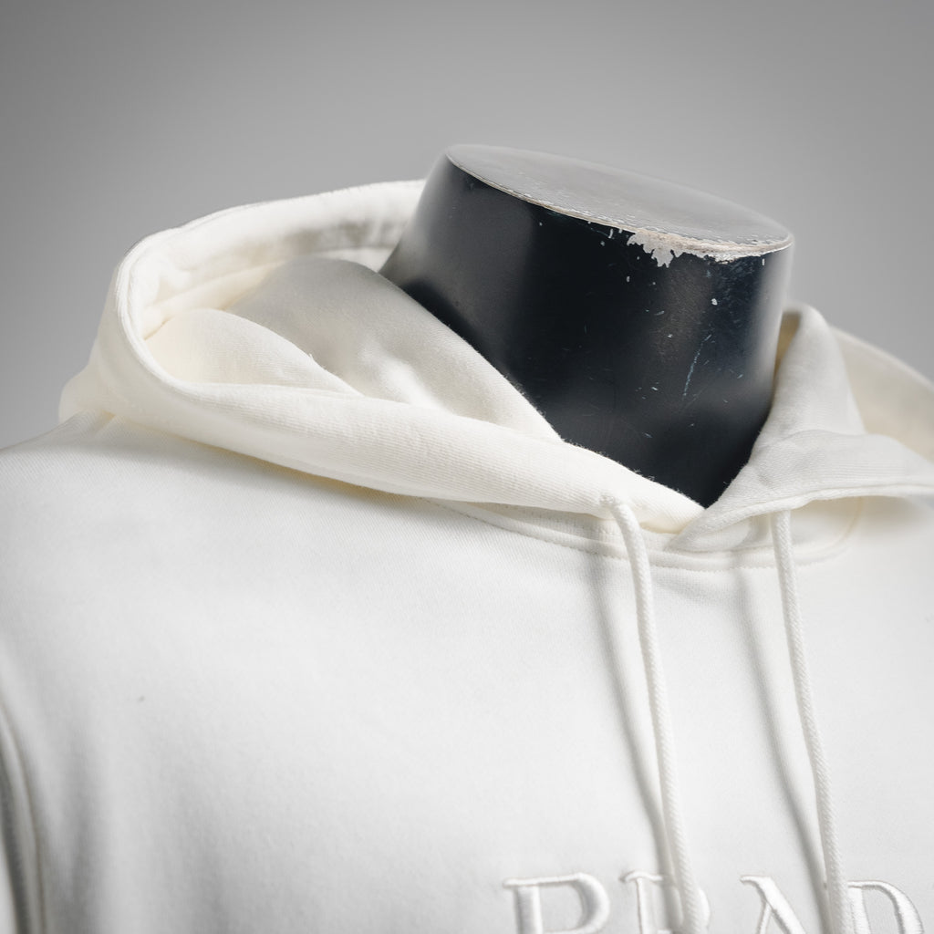 Pra 25fw embroidered hoodie
