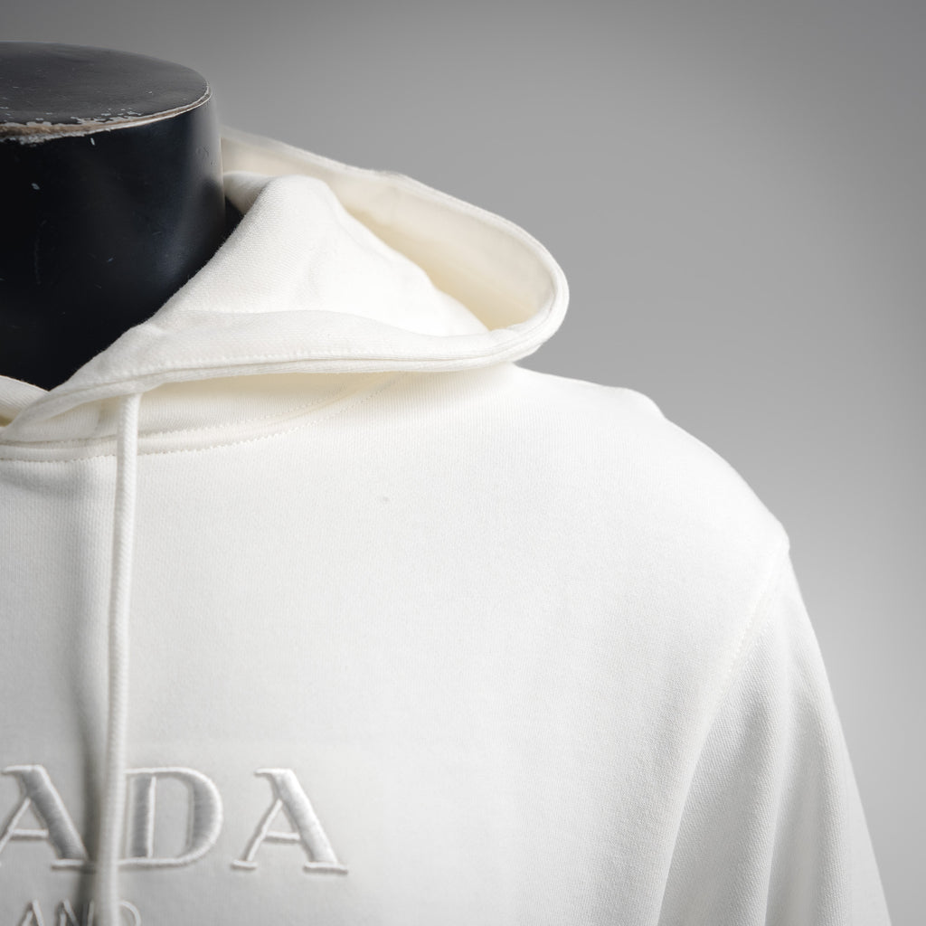 Pra 25fw embroidered hoodie