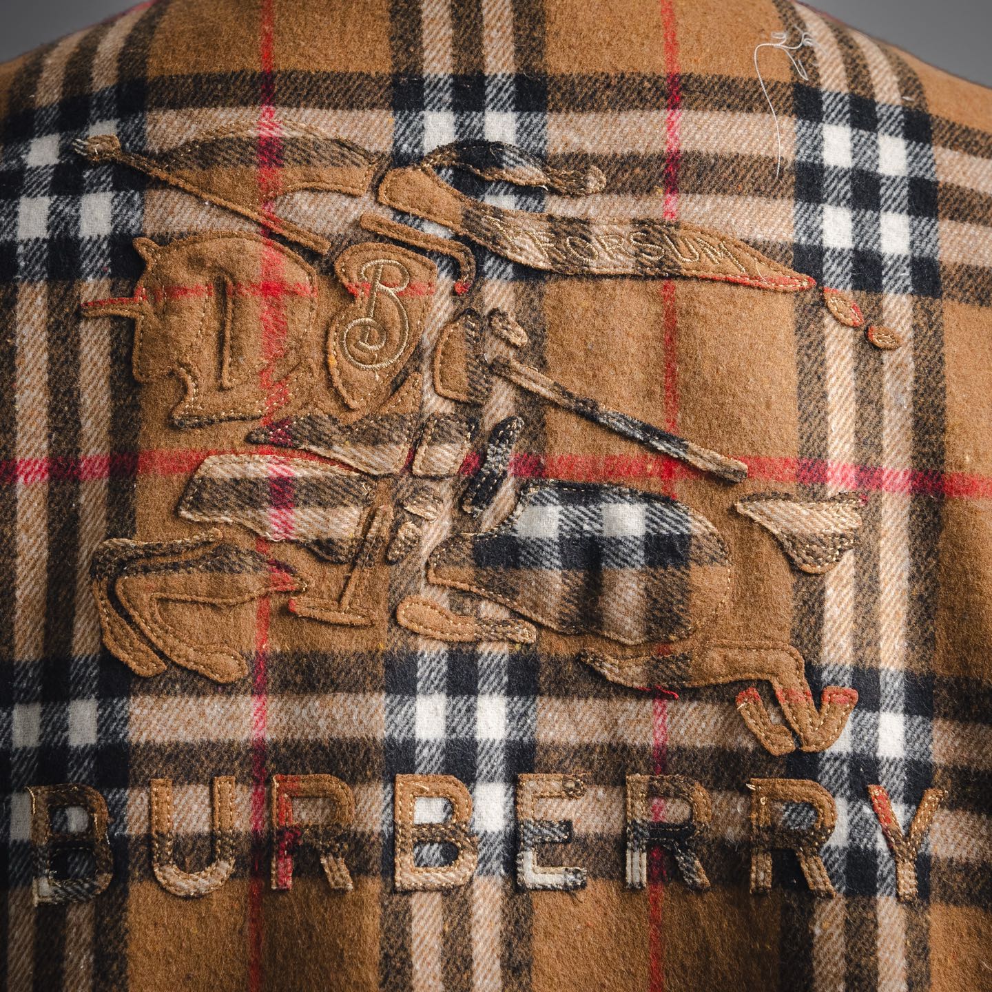 Burbery 25fw splicing jacket