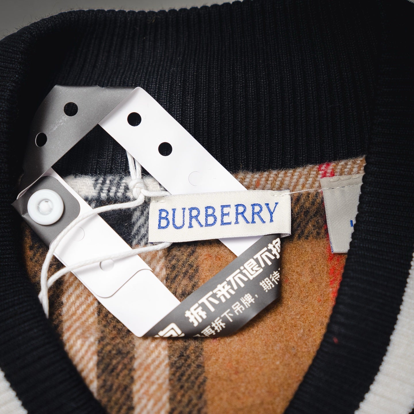 Burbery 25fw splicing jacket
