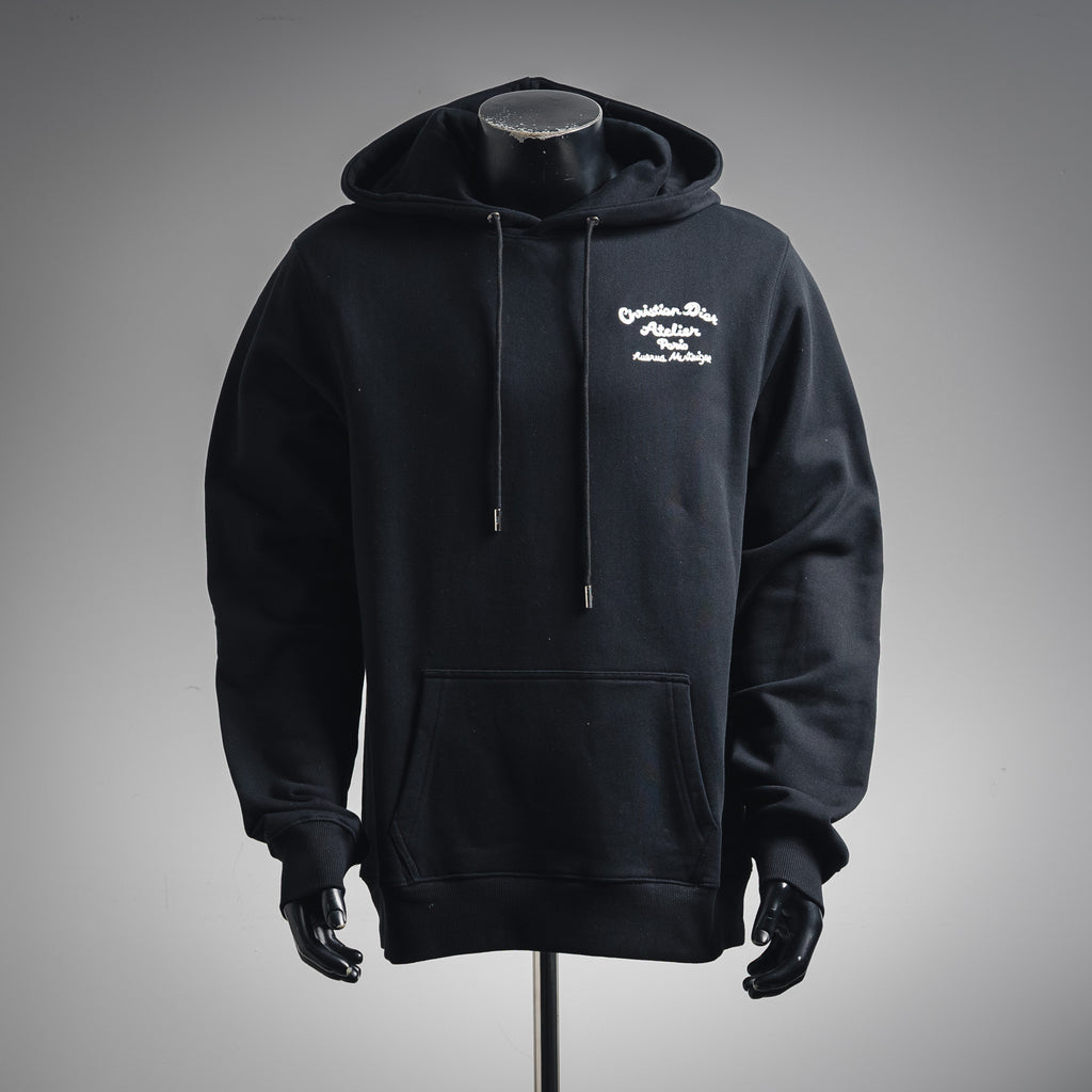 CD 25fw embroidered hoodie