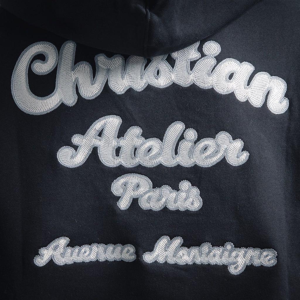 CD 25fw embroidered hoodie