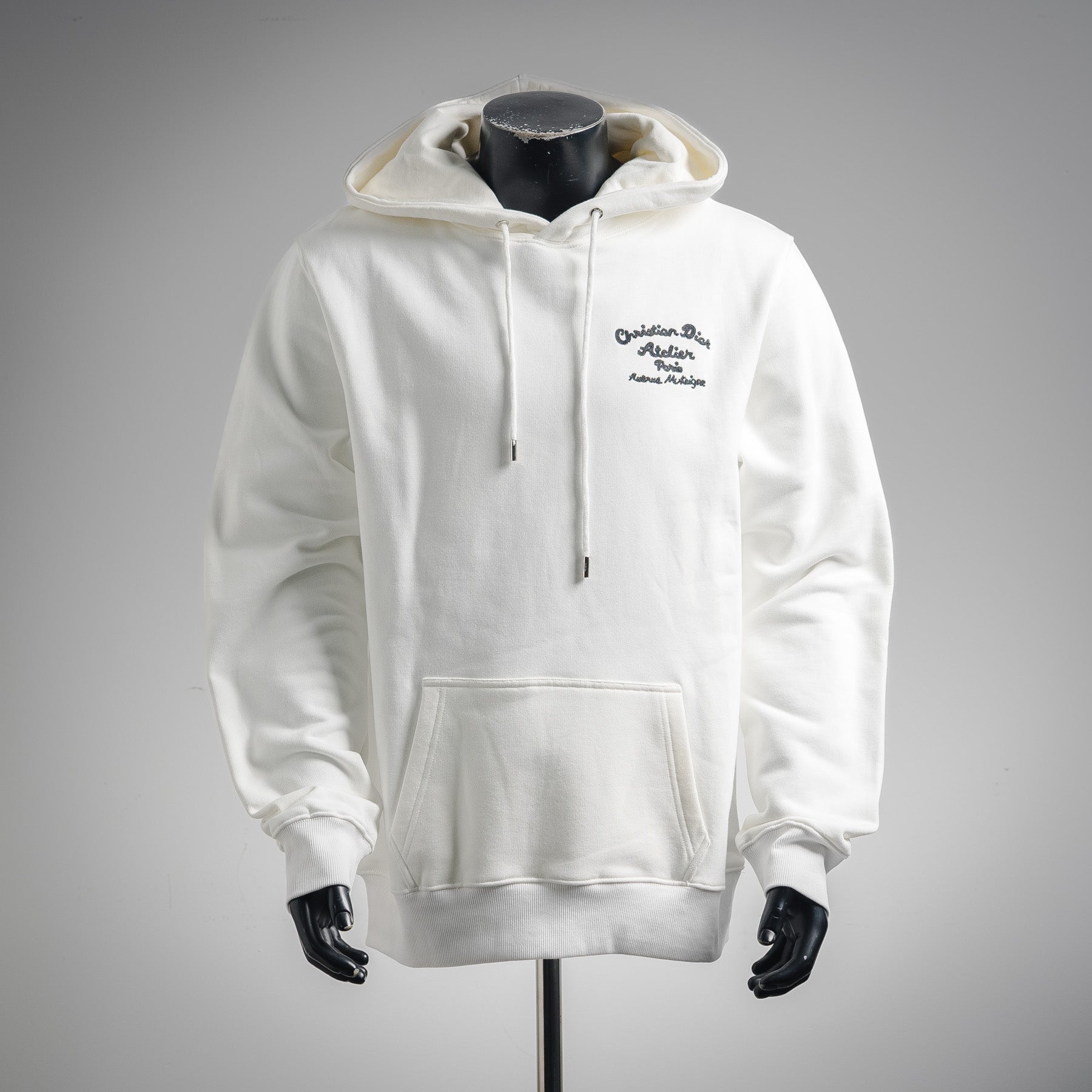 CD 25fw embroidered hoodie